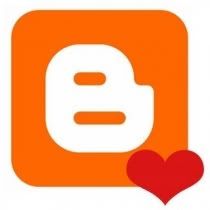 logo,blogger,love