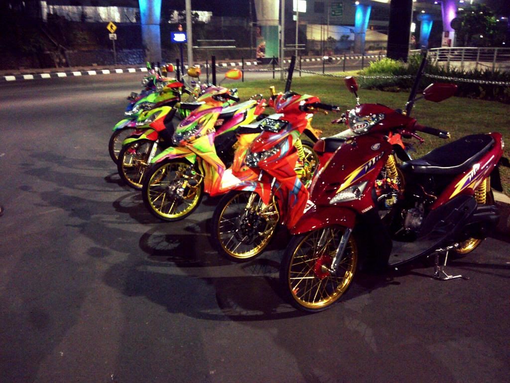 Modifikasi Yamaha Nouvo Lele