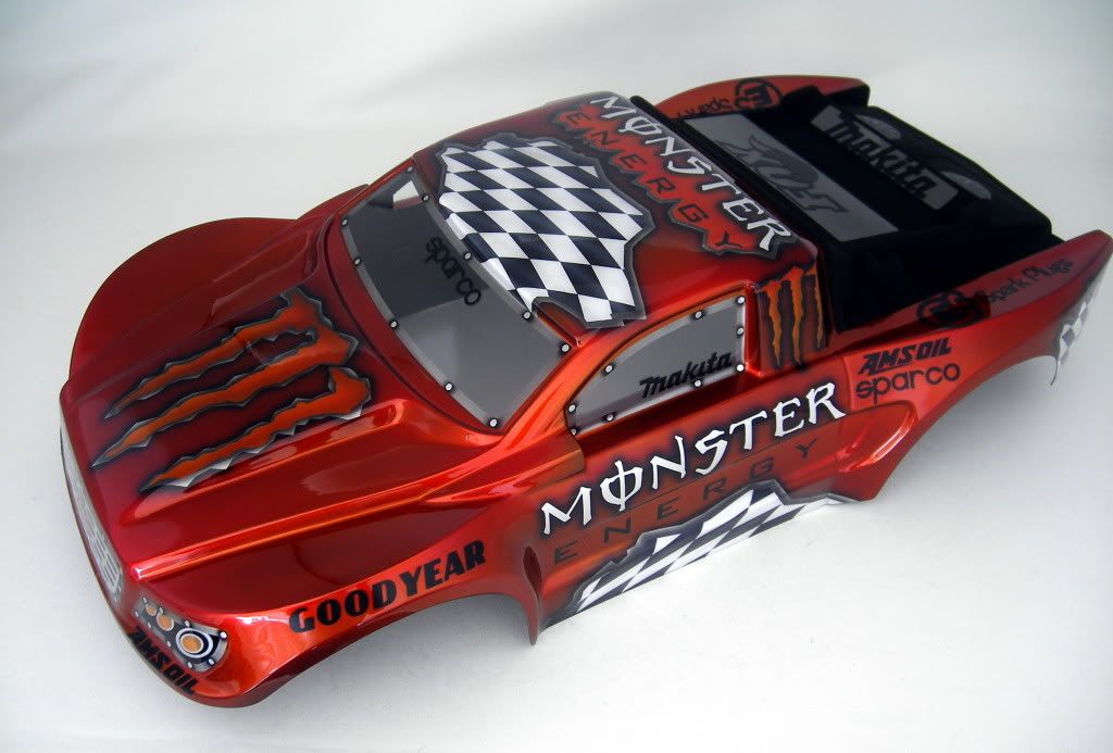 general lee body for traxxas slash
