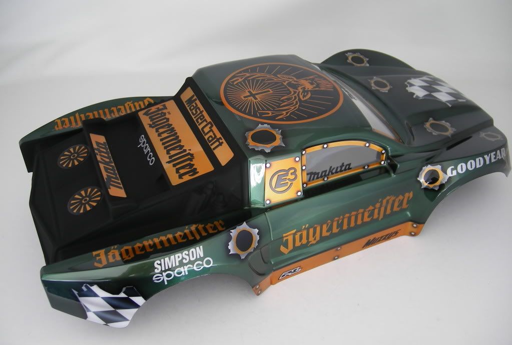 CUSTOM PAINTED BODY TRAXXAS SLASH SLASH 4X4 AE SC10 4X4 eBay