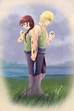 Katniss Y Peeta (Fan Art)