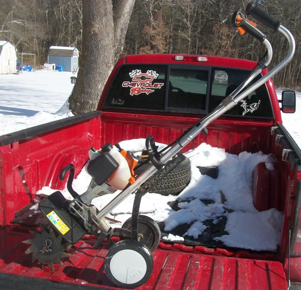 Perfect for your own FOOD PLOT ..Stihl Tiller ..easy to carry. New Jersey Hunters