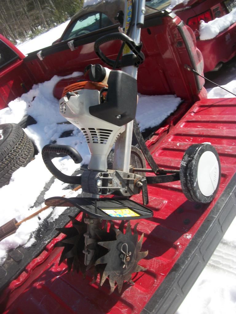 Perfect for your own FOOD PLOT ..Stihl Tiller ..easy to carry. New Jersey Hunters