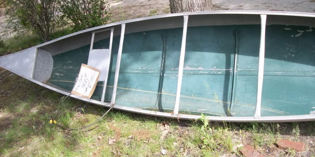 17' Aluminum Canoe for sale..400.00 (pic)