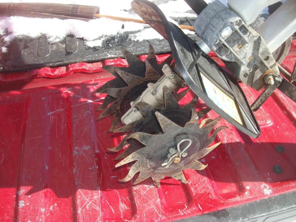 Perfect for your own FOOD PLOT ..Stihl Tiller ..easy to carry. New Jersey Hunters