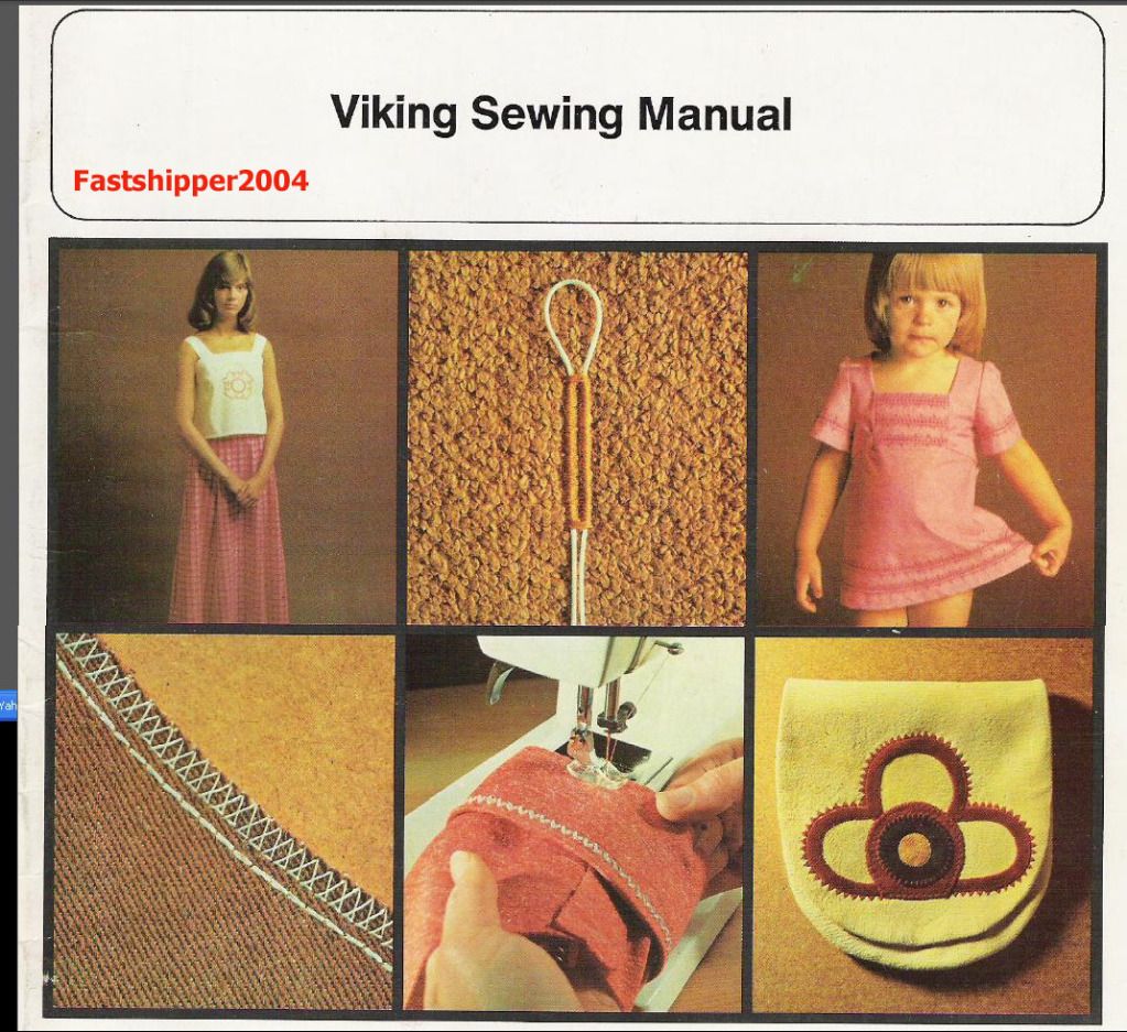 Husqvarna Viking Designer I II 1 2 Quilt Service Manual Part Sewing