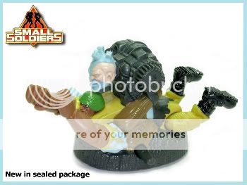 Small Soldiers FREAKENSTIEN and COMMANDO Gorgonites NIP  