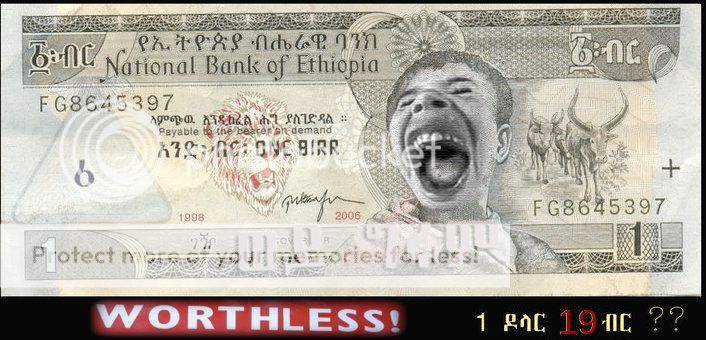 1 dollar ethiopian birr black market