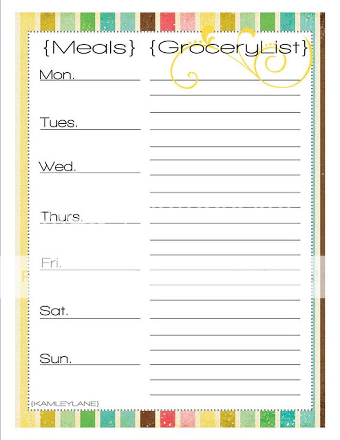 Meal planners para organizar los menús de tu casa-50535-diybalamoda