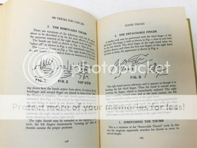 400 TRICKS YOU CAN DO by HOWARD THURSTON, 1948 EDITION  