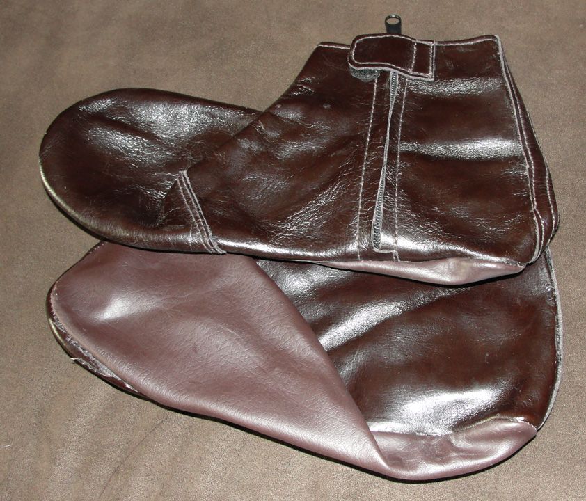Heraty Leather Socks Khuff Quff Islam Muslim Kuffain Masah Prayer Shoes ...
